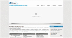 Desktop Screenshot of itechavionics.com